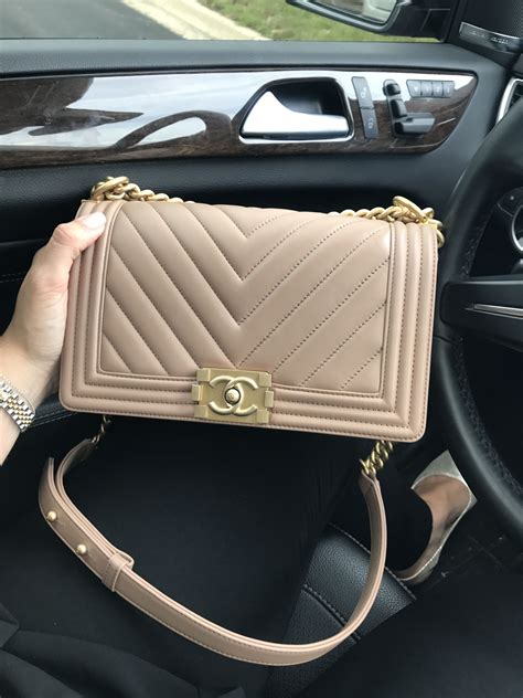 beige chanel le boy bag|chanel boy bag inside.